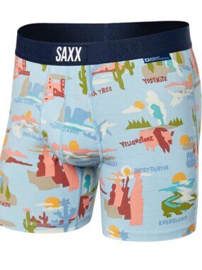SAXX ULTRA Boxer Briefs with Fly “Park Tour Guide"